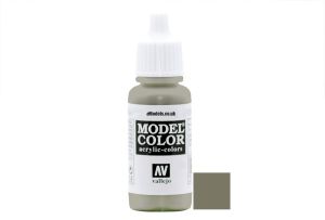 Vallejo 165 17ml Grey Green Acrylic Modelling Paint # 866