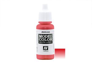 Vallejo 186 17ml Transparent Red Acrylic Modelling Paint # 934