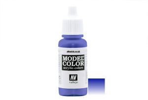 Vallejo 187 17ml Transparent Blue Acrylic Modelling Paint # 938
