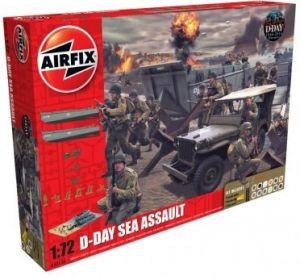 Airfix 1/72 D-Day 75th Anniversary Sea Assault Gift Set # 50156A