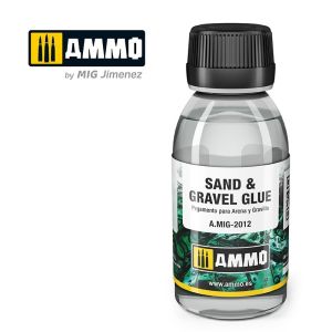 Ammo Mig 100ml Sand & Gravel Glue # 2012