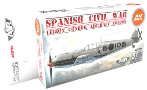AK Interactive 3rd Gen Spanish Civil War Legion Condor Aircraft Colours # 11714