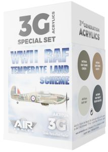 AK Interactive 3rd Gen WWII RAF Temperate Land Scheme # 11724