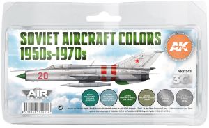 AK Interactive 3rd Gen Soviet Aircraft Colours 1950s-1970s # 11743