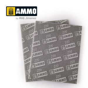 Ammo Mig Jimenez Sanding Sponge Sheet (220) # 8557