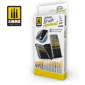 AMMO Brush Arsenal - Brush Organization & Protective Storage # 8580