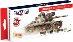 Hataka US Army Paint Set (Masster & Dualtex) # AS99