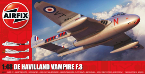 Airfix 1/48 De Havilland Vampire F.3 # 06107