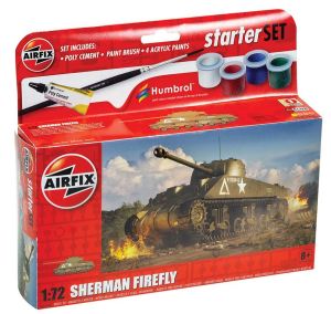 Airfix 1/72 Small Beginners Set Sherman Firefly # 55003