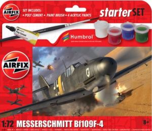 Airfix 1/72 Messerschmitt Bf-109F-4 New Tooling # 55014