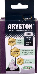 Arystox Ceramic Oxide Abrasive Blocks, Grit 180 (Onyx Series) # ABOB1802