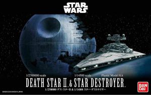 Bandai Star Wars Death Star II & Star Destroyer Model Kit # 01207