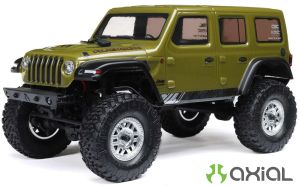 Axial 1/24 SCX24 Jeep Wrangler JLU RTR, Green # 00002V3T4