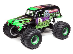 Losi 1/10 Grave Digger 4WD Solid Axle Monster Truck RTR # LOS04021T1