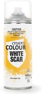 Citadel 400ml White Scar Spray Paint Spray Paint # 62-36