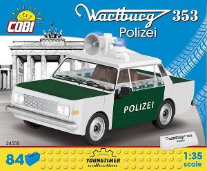 Cobi Wartburg 353 Polizei (75 pcs) # 24558