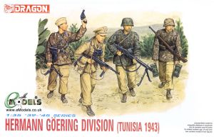 Dragon 1/35 Hermann Goering Division # 6036 - Plastic Model Figures