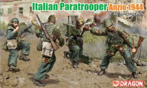 Dragon 1/35 Italian Paratroopers Anzio 1944 # 6741 - Plastic Model Figures