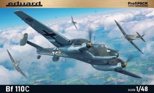 Eduard 1/48 Messerschmitt Bf-110C ProfiPACK Edition # 8209