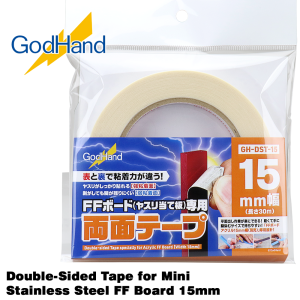 GodHand Double-Sided Tape for Acrylic FF Board 15mm Made In Japan # GH-DST-15