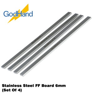 GodHand Stainless-Steel FF Board 6mm (Set Of 4) Made In Japan # GH-FFM-6