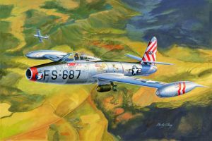 Hobby Boss 1/32 F-84E Thunderjet # 83207 - Plastic Model Kit