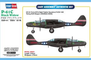 Hobbyboss 1/72 Northrop US P-61C Black Widow # 87263