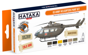 Hataka US Army Helicopters Paint Set # CS19