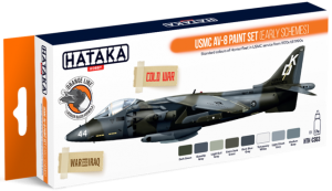 Hataka USMC AV-8 Paint Set (Early Schemes) # CS63
