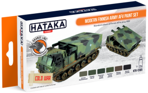 Hataka Modern Finnish Army AFV Paint Set # CS65