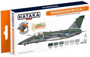 Hataka Modern Brazilian AF paint set vol. 1 # CS74