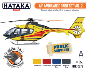 Hataka Air Ambulance (HEMS) Paint Set vol. 2 # CS79