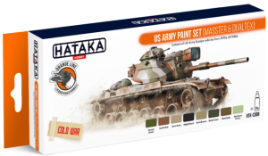 Hataka Orange Line – US Army Paint Set (Masster & Dualtex) # CS99