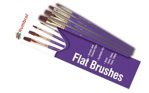 Humbrol Brush Pack - Flat 3, 5, 7, 10 # 4305
