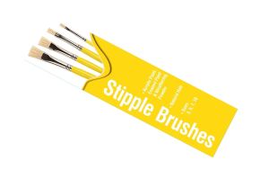 Humbrol Brush Pack - Stipple 3, 5, 7, 10 # 4306