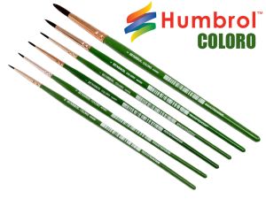 Coloro Single Paints Brushes - Choice Of 6