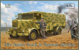 IBG Models 1/35 3Ro Italian Truck in German Service # 35054