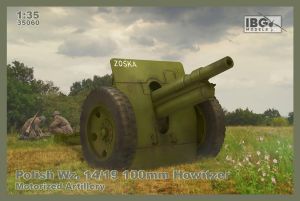 IBG 1/35 Polish Wz. 14/19 100mm Howitzer - Motorized Artillery # 35060