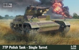 IBG Models 1/35 7TP Polish Tank - Single Turret # 35069