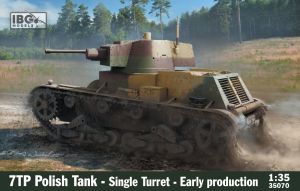 IBG Models 1/35 7TP Polish Tank - Single Turret - Early Production # 35070