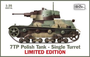 IBG Models 1/35 7TP Polish Tank - Single Turret # 35074L