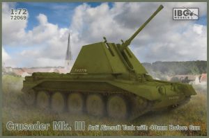 IBG Models 1/72 Crusader Mk.III Anti Aircraft Tank with Bofors 40mm Gun # 72069