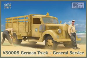IBG Models 1/72 V3000S German Truck-General Service # 72071