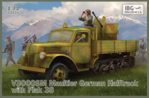 IBG Models 1/72 V3000SM Maultier with Flak 38 # 72075