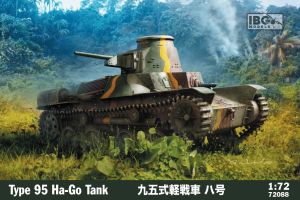 IBG Models 1/72 Type 95 Ha-Go Japanese Light Tank # 72088
