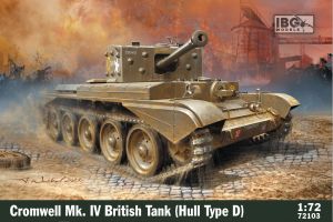 IBG Models 1/72 Cromwell Mk.IV British Tank (Hull type D) # 72103 