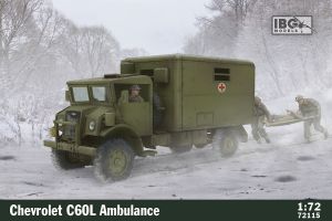 IBG Models 1/72 Chevrolet C60L Ambulance # 72115