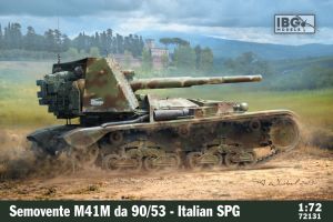 IBG Models 1/72 Semovente M41M da 90/53 - Italian Selfpropelled Gun # 72131