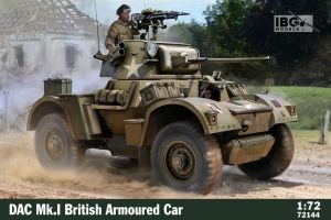 IBG Models 1/72 DAC Mk.I British Armoured Car # 72144