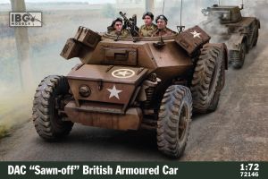 IBG Models 1/72 DAC "Sawn-off" British Armoured Car # 72146